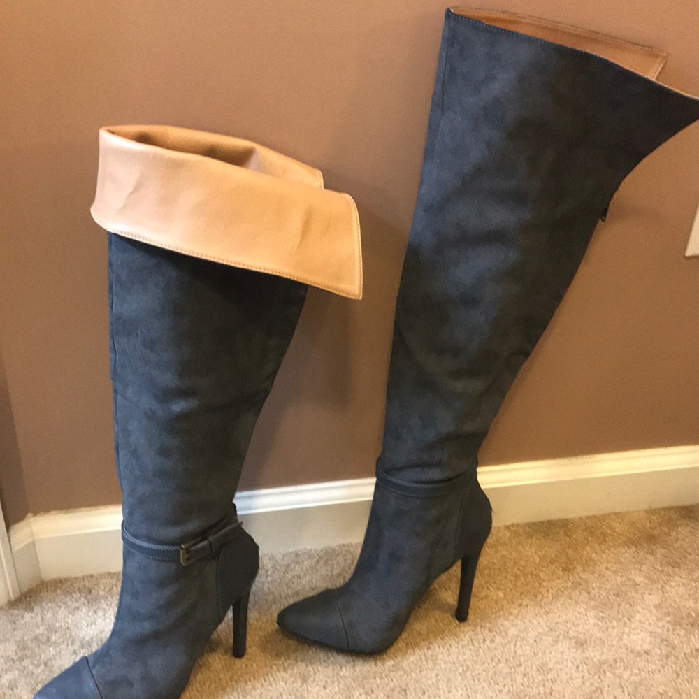 Over the knee high boots